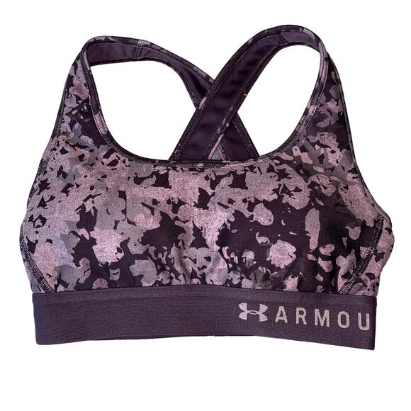 Under Armour Crossback Camo Splatter Sports Bra XS - Picture 1 of 6